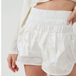 Free People “Way Home Short” in Shine White